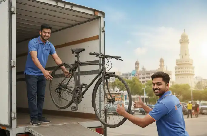 How Can I Courier My Bike to Hyderabad