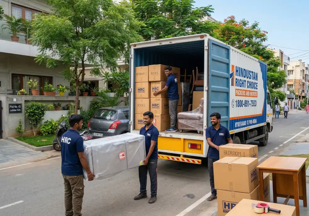House shifting services in Whitefields with safe packing and relocation by HRC Packers