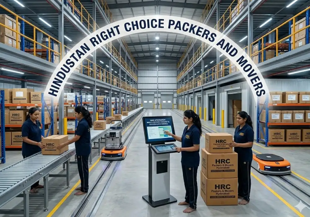 Warehouse and storage services in Visakhapatnam with 24/7 security by HRC Packers