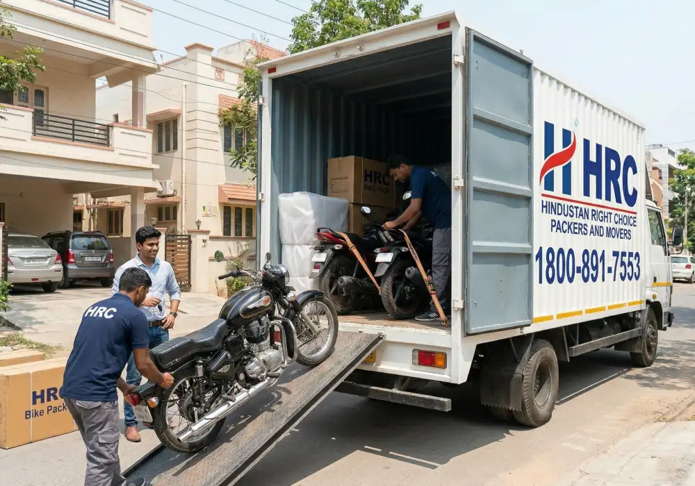 Secure bike transport service in Sangapur by HRC Packers and Movers