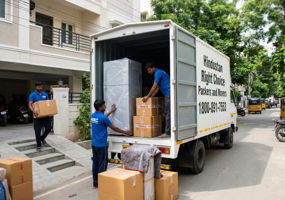 House shifting services in Secunderabad with safe packing and relocation by HRC Packers