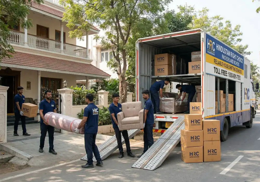 House shifting services in Secunderabad with safe packing and relocation by HRC Packers