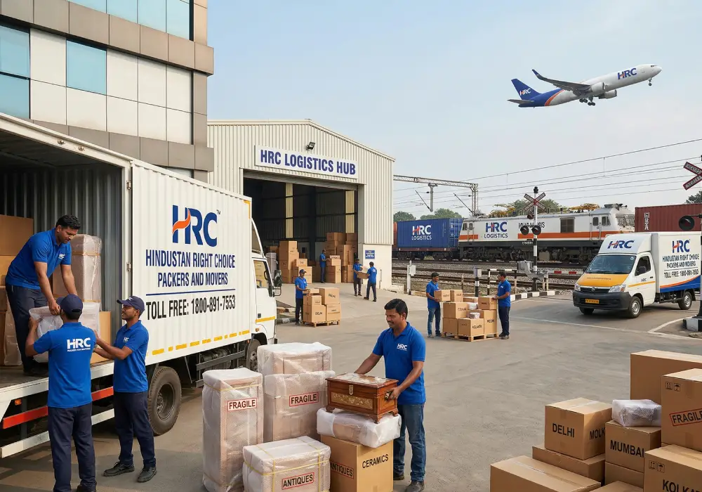 Logistics and transportation services in Secunderabad by HRC Packers