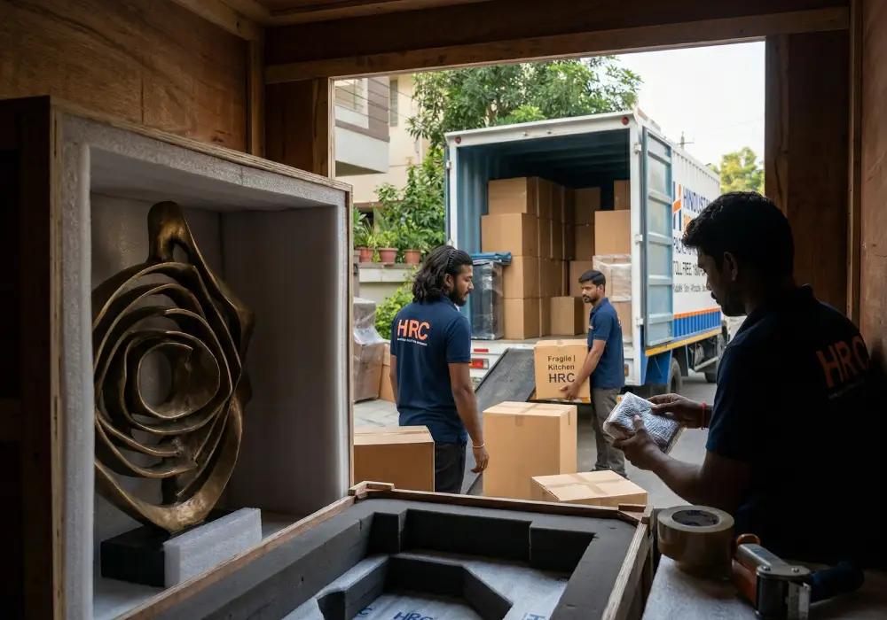 Professional packing and moving services in Secunderabad by HRC Packers