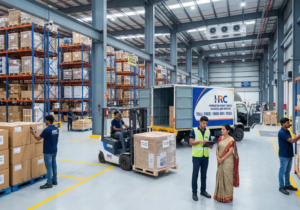 Warehouse and storage services in Secunderabad with 24/7 security by HRC Packers